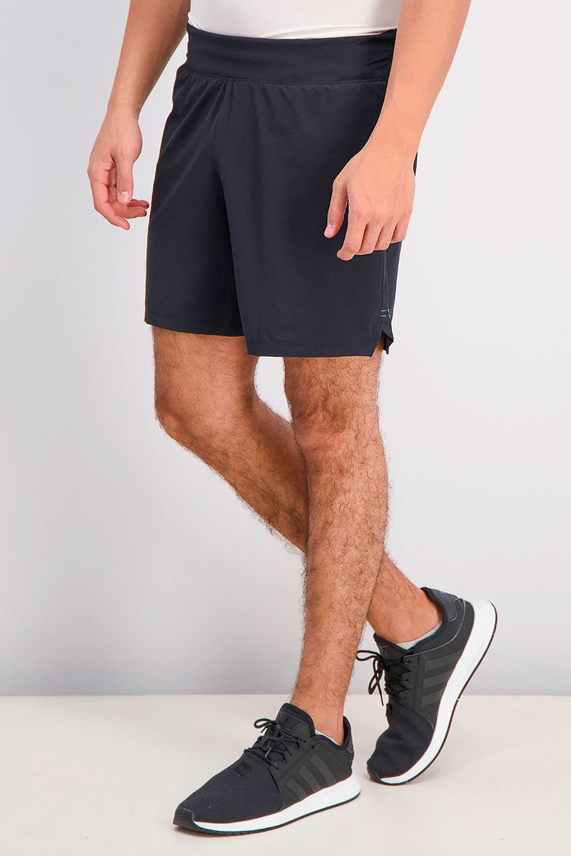 UNDER ARMOUR Men Speed Pocket 7 inch Shorts, Black - Image 3