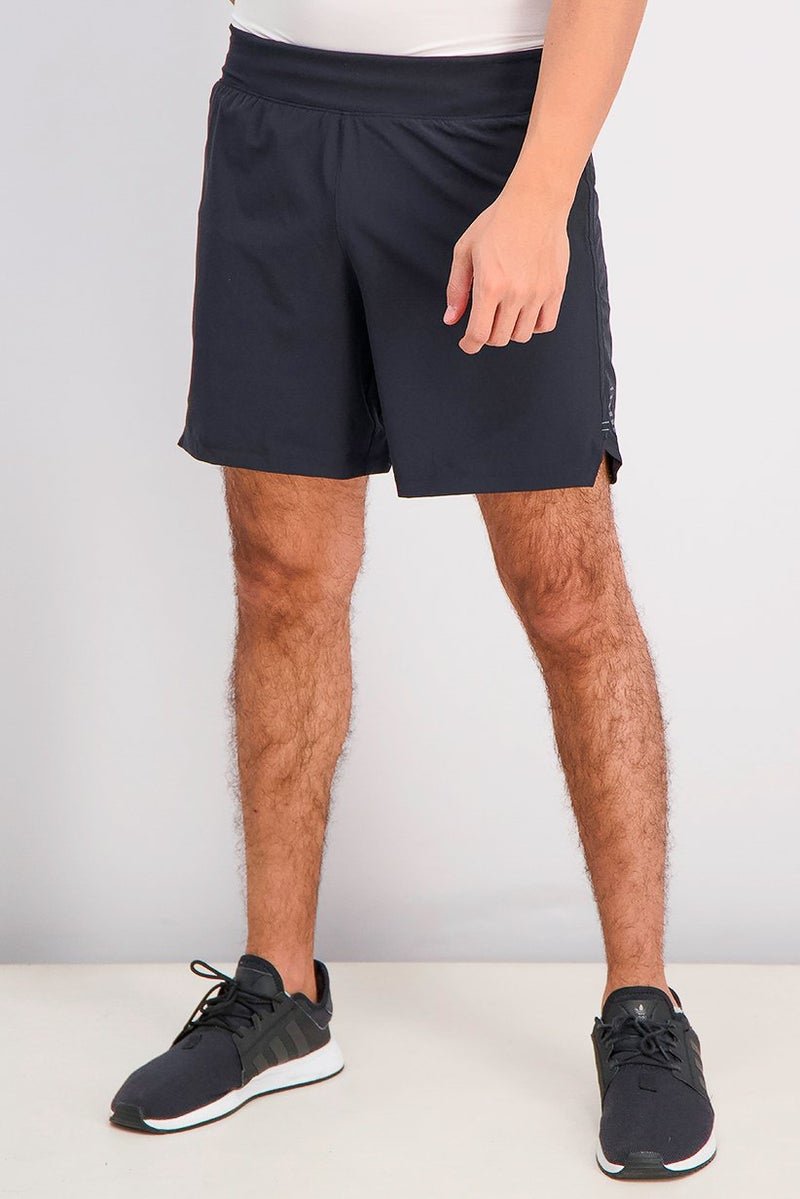 UNDER ARMOUR Men Speed Pocket 7 inch Shorts, Black - Image 1