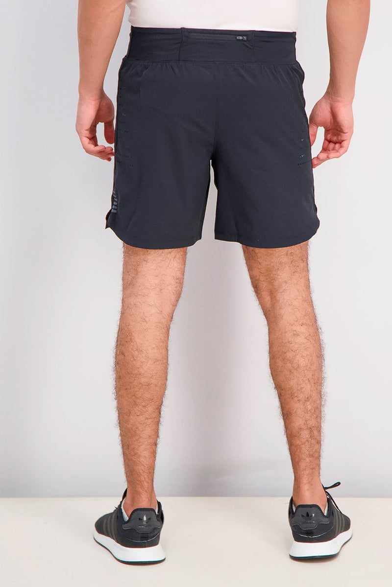 UNDER ARMOUR Men Speed Pocket 7 inch Shorts, Black - Image 2