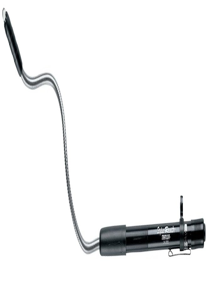 ستريم لايت مصباح ليد أبيض ستريم لايت 65618 ستايلس ريتش 11 لومن، قلم إضاءة للميكانيكيين والمفتشين والفنيين، مزود بكابل تمديد مرن بطول 7 بوصات و3 بطاريات قلوية AAAA، لون أسود - Image 3