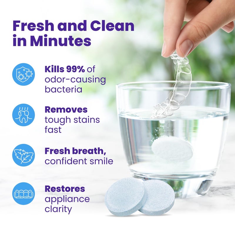 Retainer Brite Retainer brite, 1 year supply, 384 tablets, 384 Count - Image 3