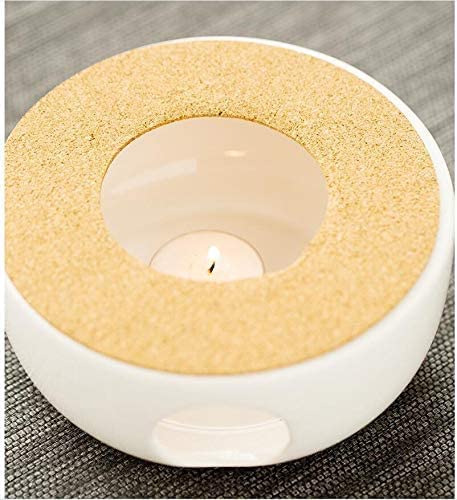 KiaoTime Ceramic Teapot Warmer, Tea Warmer for Glass Teapot, cast Iron teapot Stainless Steel, Ceramic Teapot, Tea Kettles,and Other heatproof Dish Warming Use - Image 5