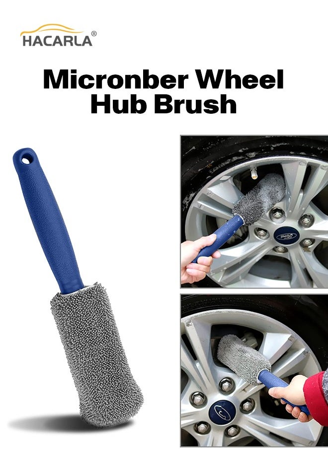 12 Pcs Car Wash Cleaning Kit Automotive Detail Brushes Rim Cleaner Exterior