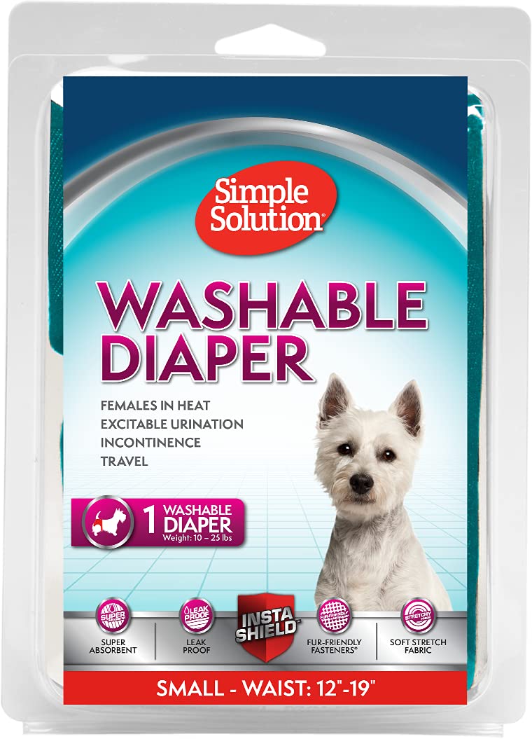 Simple Solution Washable Female Dog Diaper, Small, 1 pack - Image 1