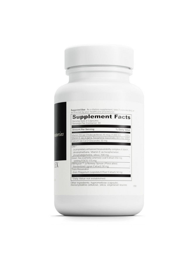 DAVINCI Labs BioDIM Complex - Hormone Support Supplement with Vitamin D3, DIM, Green Tea Extract, Vitamin E, Calcium, HMRlignan & Trans-Resveratrol* - 60 Capsules (30 Capsules) - Image 2