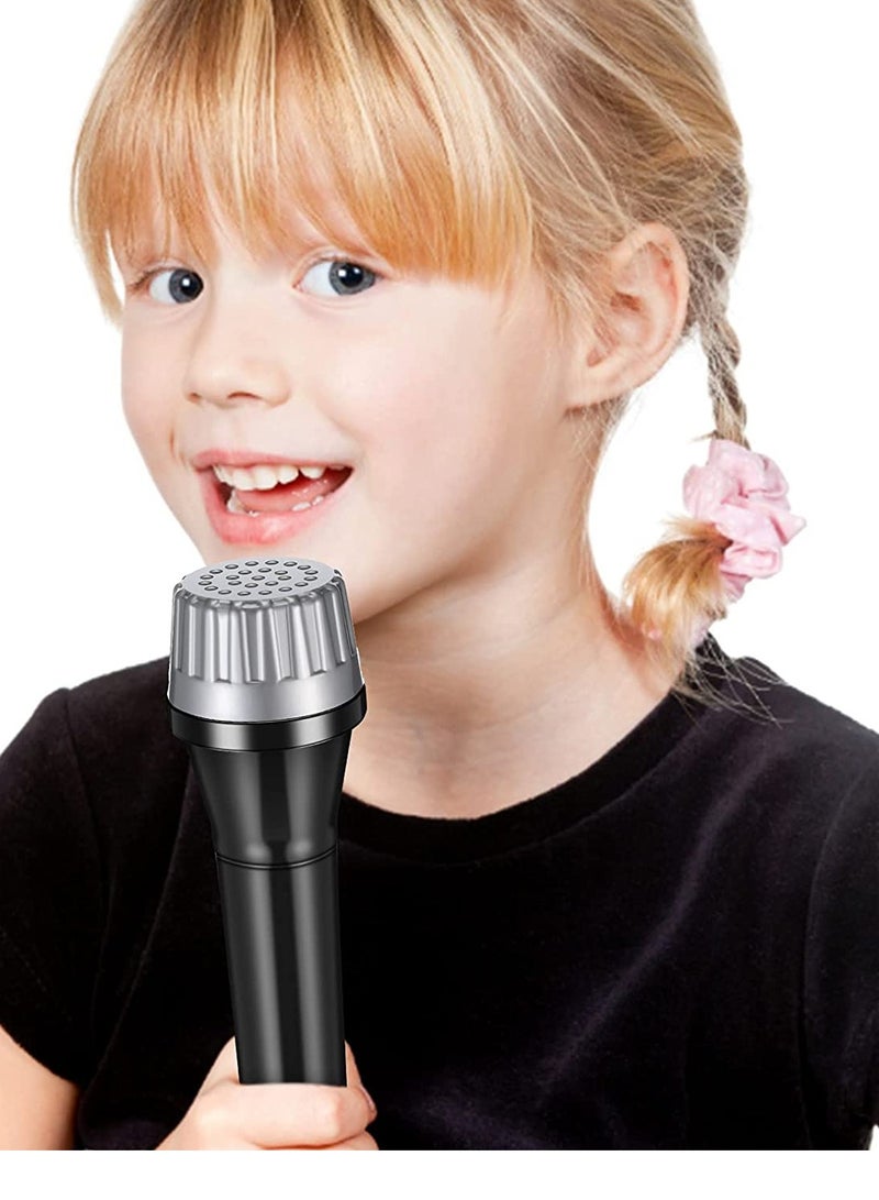 Excefore 6 Pack Plastic Microphones Bulk Toy Microphone Set Birthday Party Favors 5.7 Inch Pretend Play Plastic Mics for Karaoke Fun Goody Bag Fillers for Boys Girls - Image 3