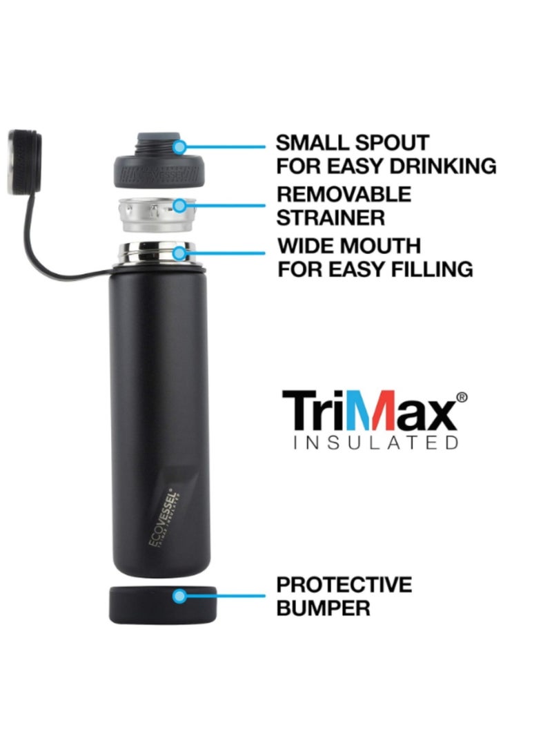 إكو فيسل زجاجة مياه من الفولاذ المقاوم للصدأ - بولدر 20 أونصة (600 مل) - Image 4