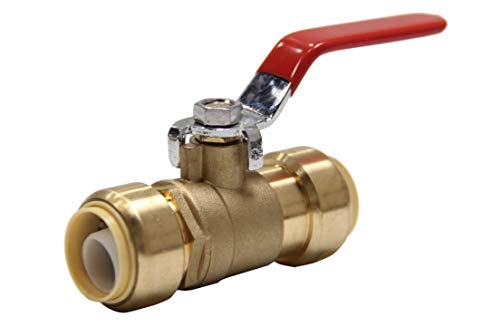 EFIELD (عبوة من 2) صمام كرة كامل بورت بوش فيت 1 إنش من EFIELD مع أداة فصل، معتمد من UPC، (PF-VALVE019-2PCS) - Image 3