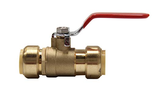 EFIELD (عبوة من 2) صمام كرة كامل بورت بوش فيت 1 إنش من EFIELD مع أداة فصل، معتمد من UPC، (PF-VALVE019-2PCS) - Image 4