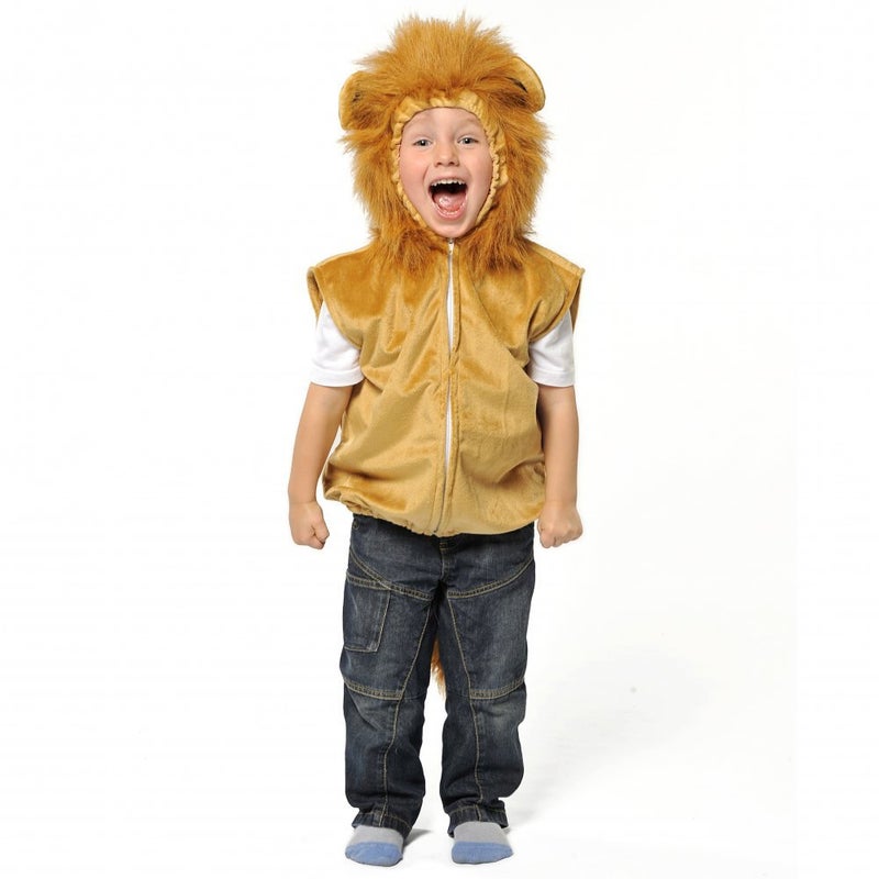 Pretend to Bee 1208 Wild Animal Lion Fancy Dress Costume for Kids, Unisex Child, Brown, 3-7 Years - Image 1