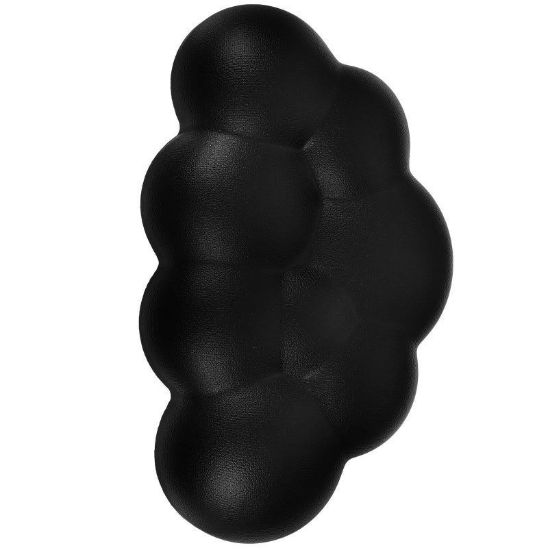 Black Cloud Shaped Ergonomic Wrist Rest Pad For Keyboard And Mouse - Image 2