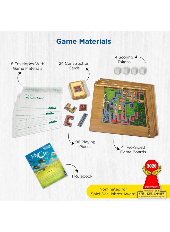 Thames & Kosmos ثيمز وكوسموس مدينتي | مناسب للعائلة | لعبة لوحية إرثية | ألعاب كوسموس | من 2 إلى 4 لاعبين | للأعمار من 10 سنوات وما فوق | مصمم حائز على جوائز راينر كنيزيا - Image 3