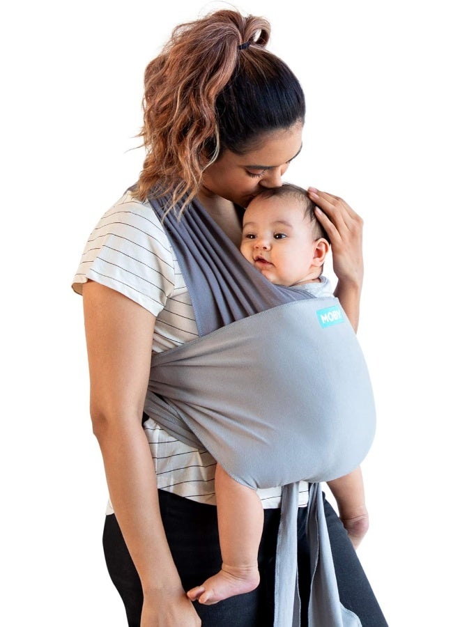 MOBY Easy Wrap Inward & Outward-Facing Baby Carrier Sling - Image 1