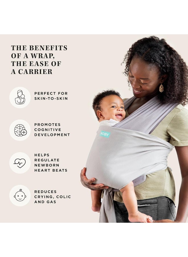 MOBY Easy Wrap Inward & Outward-Facing Baby Carrier Sling - Image 3
