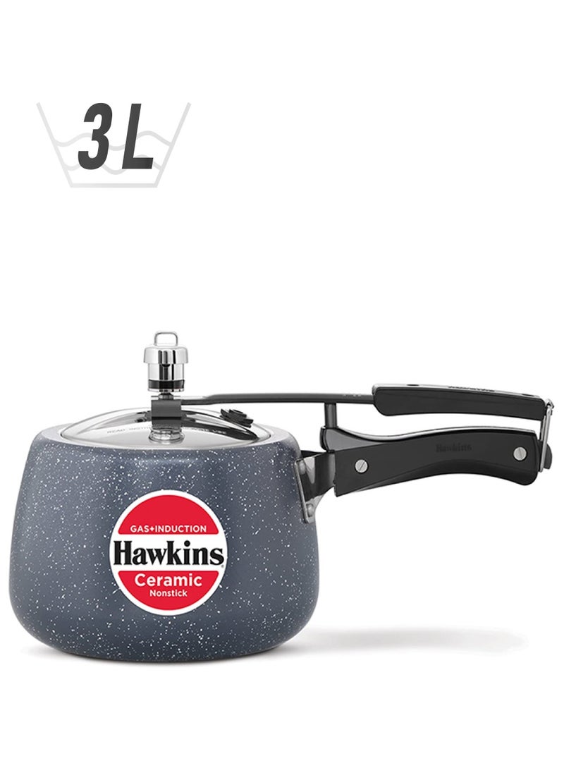 Hawkins وعاء ضغط هاوكينز سيراميك 3 لتر  - Image 1