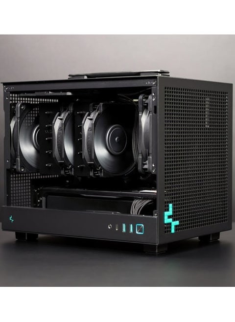 MINI PORTABLE GAMING and WORKSTATION ITX PC BLACK: Corei5 12400F Processor | RTX 3050 6GB DDR6 GRAPHICS | 16GB RAM | 1TB NVME | Windows 11 | WIFI BLUETOOTH READY