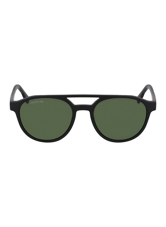 LACOSTE Men's UV Protection Oval Sunglasses - L6008S-002-5319 - Lens Size: 53 Mm  - Image 1