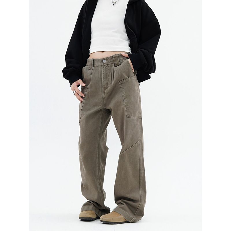 Vintage Classic European-American Design Daily Commute Jeans  Size_M - Image 1