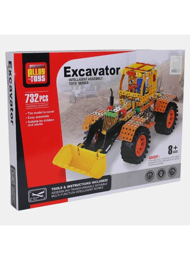 Excavator Building Set – 732 Pcs - Image 2