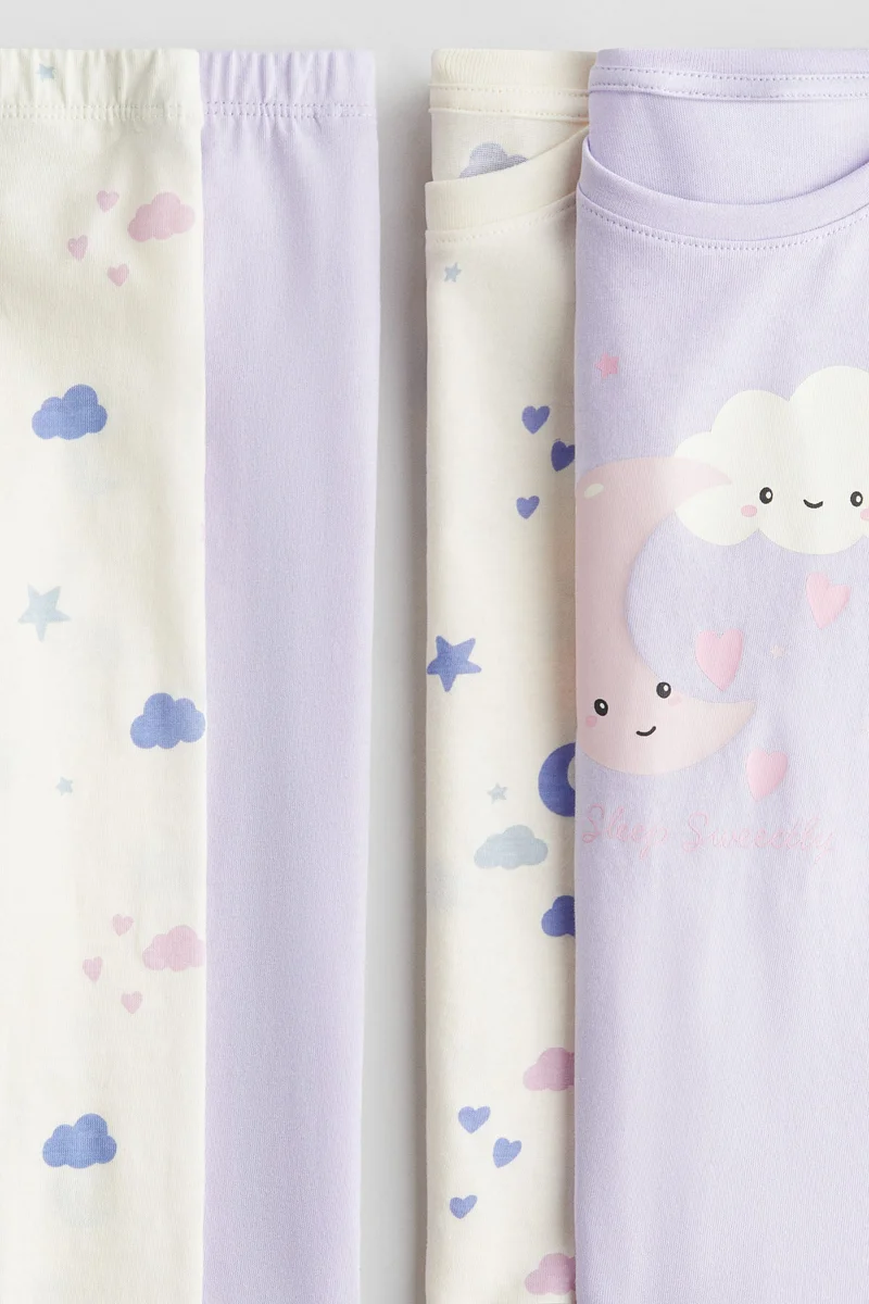 H&M 2-pack jersey pyjamas