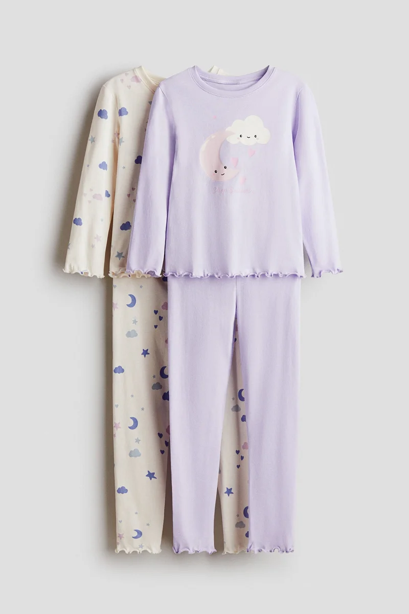 H&M 2-pack jersey pyjamas