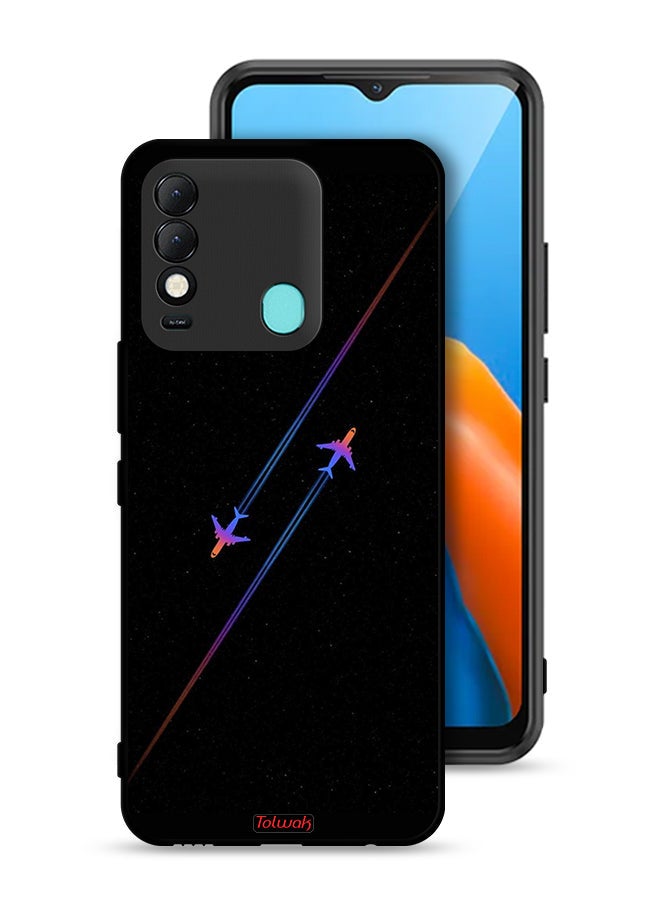 Tolwak غطاء حماية Tecno Spark 8 بتصميم طائرات - Image 1