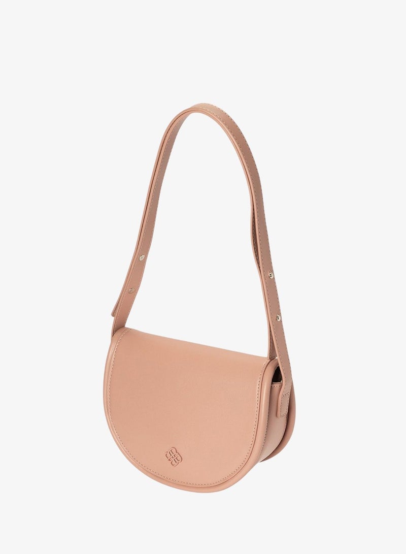 Bata Flap Over Round Shoulder Bag - Image 3