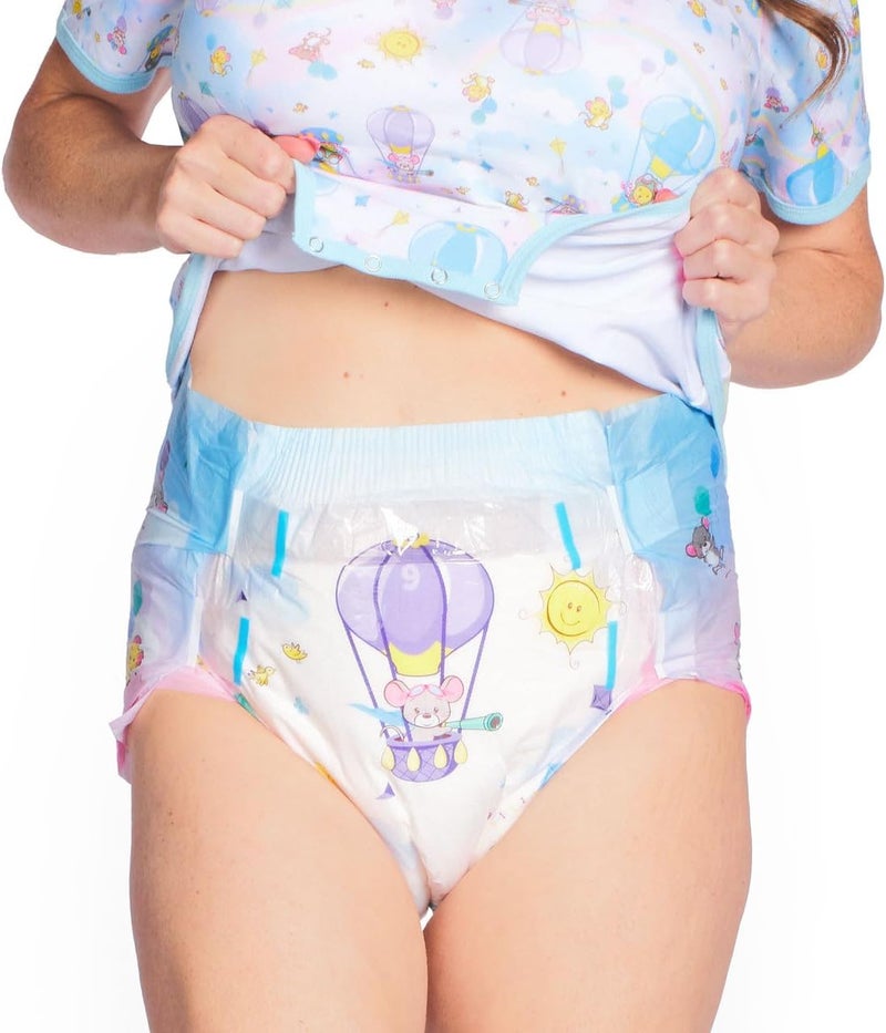 Rearz Daydreamer Adult MEGA 11L Adult Diapers 12 Pack Large - Image 5