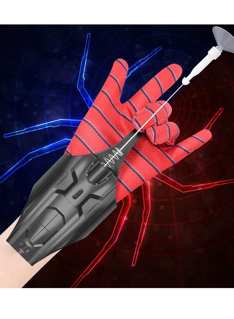 Y&D Spider Web Shooter Spider Silk Launcher Wrist Toy Realistic Web Launcher String Cool Gadgets String Gloves Shooters to Superhero Role-Play for Kids Plays Children's Boy Gift - Image 1