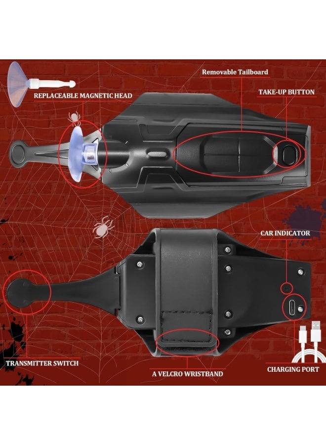 Y&D Spider Web Shooter Spider Silk Launcher Wrist Toy Realistic Web Launcher String Cool Gadgets String Gloves Shooters to Superhero Role-Play for Kids Plays Children's Boy Gift - Image 3