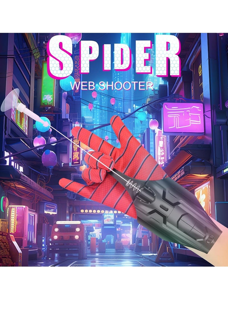 Y&D Spider Web Shooter Spider Silk Launcher Wrist Toy Realistic Web Launcher String Cool Gadgets String Gloves Shooters to Superhero Role-Play for Kids Plays Children's Boy Gift - Image 2