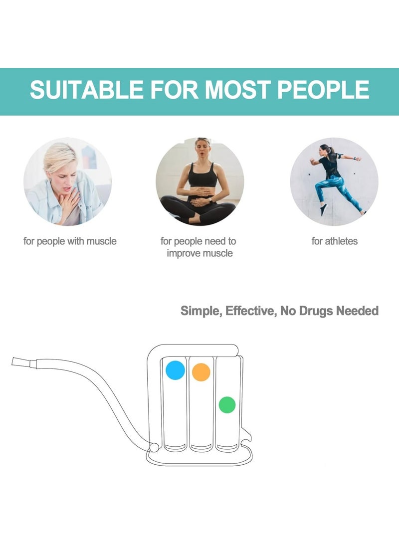 Breathing Exerciser Device for Lung Vital Capacity Respiratory Trainer - Image 5