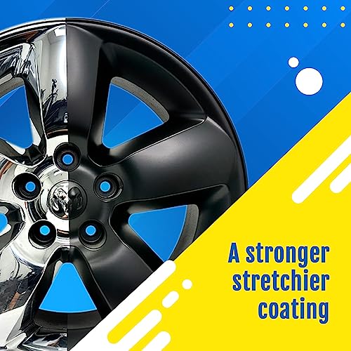 DipYourCar.com EZ Paint - علبة من طلاء السيارات القابل للرذاذ | حماية طلاء قابلة للإزالة للسيارات، العجلات، الزخارف، الشارات | رذاذ باللون الأسود الفائق - Image 5