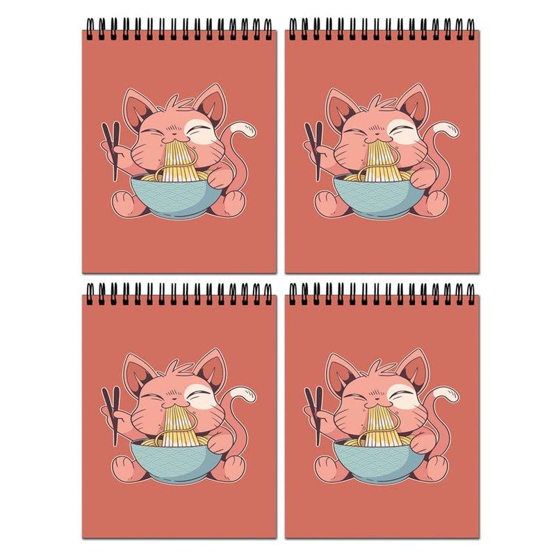 Tinywalk Sketch Book Drawing Pad Sketch Book Rough paperF Thick Sheets (A4 Size,100 Sheets/200 Pages, Pack of 4) - Image 1