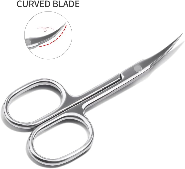 Scissors Cuticle Nippers Scissors Nail Clipper Trimmer Dead Skin Remover Cutter Manicure Supplies Professional Tool - Image 1