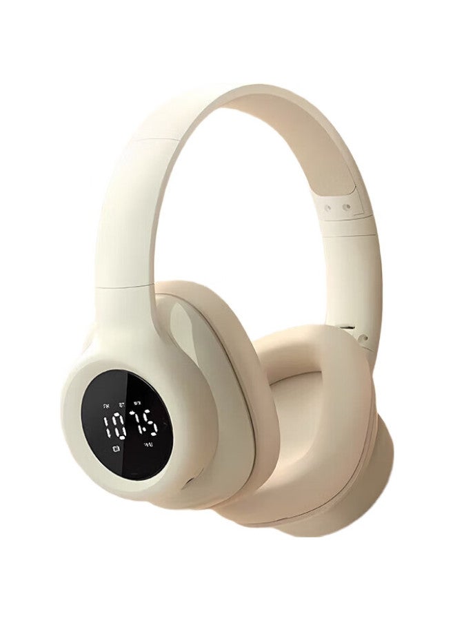 Deli (Deli) Cet-4, Cet-6, Tem-4, Tem-8 Frequency-Adjustable Listening Headphones Headset Bluetooth Lithium Battery Wireless Online Course Student White Lt560 - Image 3