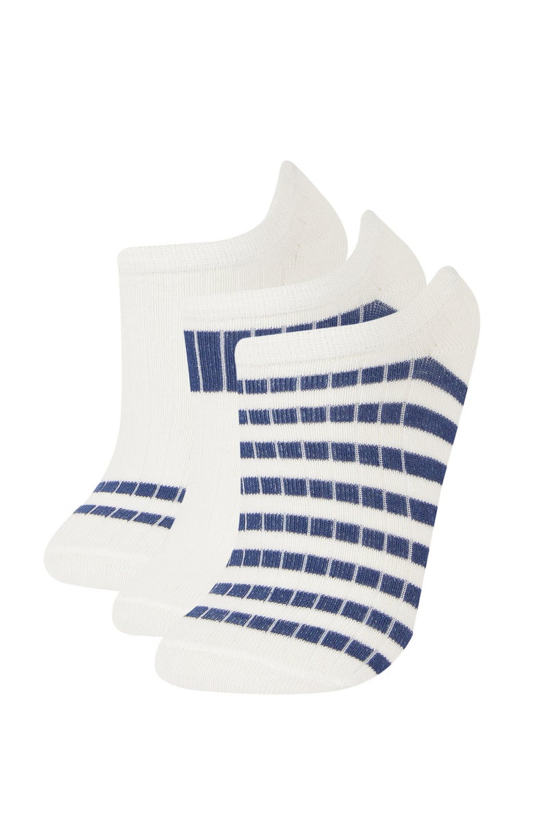 DeFacto White Boy Boy 3 piece Short Socks Casual - Image 1