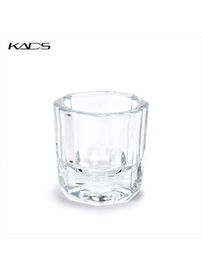 KADS Glass Dappen Dish/Lid Bowl Cup Crystal Glass Dish Nail Art Tools Acrylic Nail Art Equipment Mini Bowl Cups Nail acrylic liquid cup - Image 4