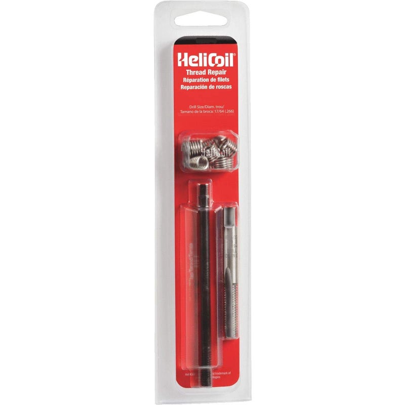 Helicoil طقم إصلاح الخيوط الخشنة Heli-Coil 5521-6 3/8-16 بوصة - Image 2