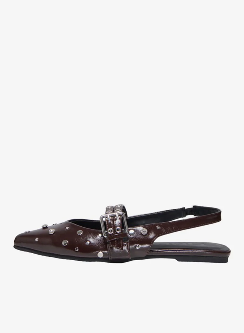 Only Aura Sligback Buckle Ballarinas