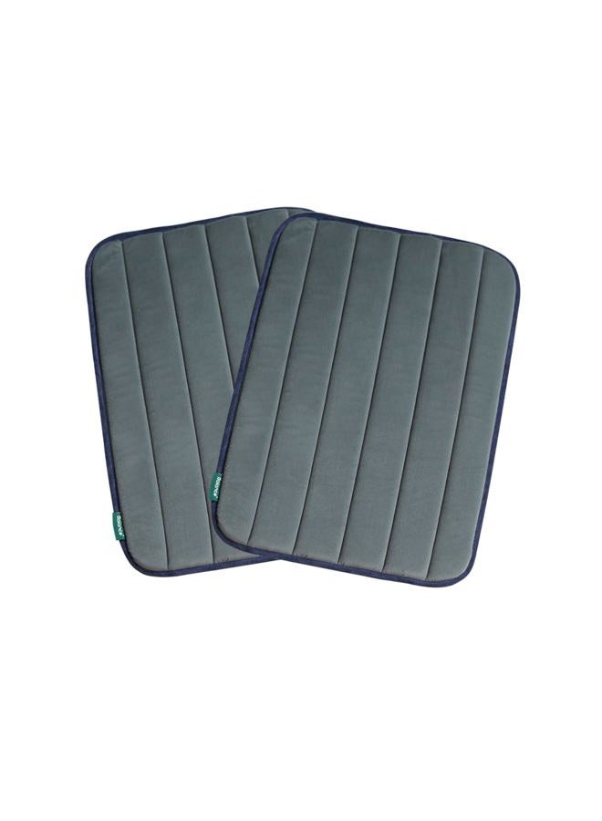 Balance Dog Crate Pad, Dog Foam Crate Mat Kennel Pad, Washable Water-Resistant Pet Bed Flat Dogs Cage Mat for Small Dogs, 2 Packs - Image 1