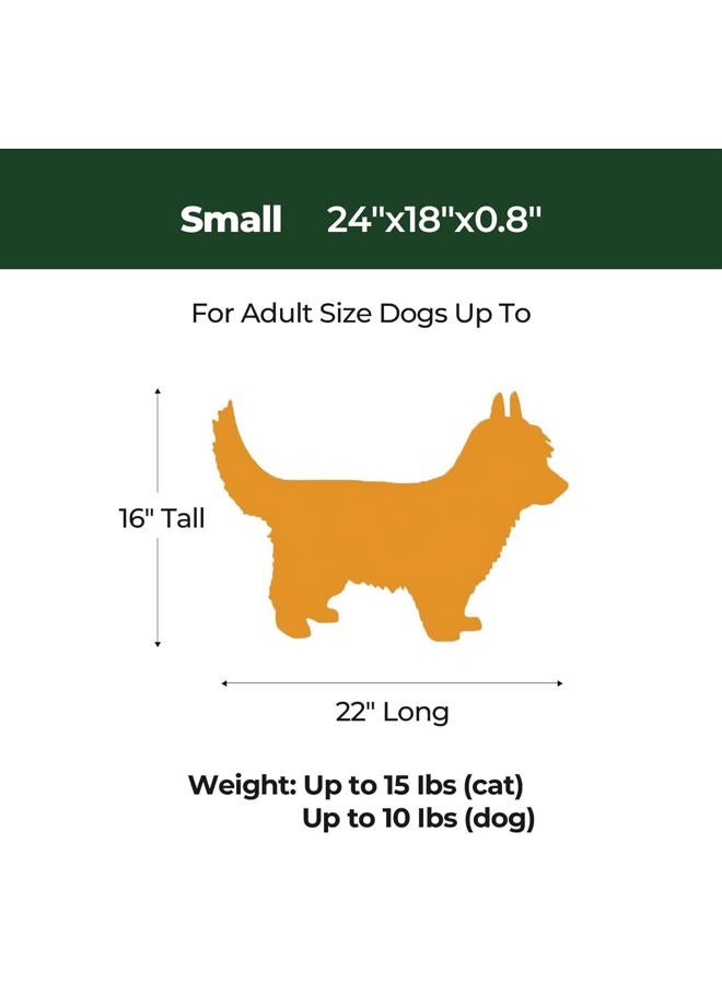 Balance Dog Crate Pad, Dog Foam Crate Mat Kennel Pad, Washable Water-Resistant Pet Bed Flat Dogs Cage Mat for Small Dogs, 2 Packs - Image 5