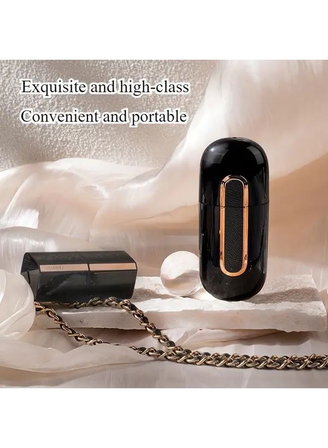 3pcs Black Portable Nail Clippers Multi Functional Travel Must Have Birthday Gift - Image 3