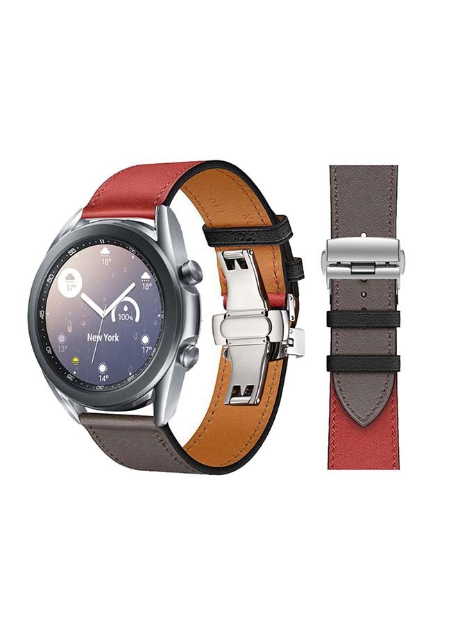 Perfii Replacement Band For Samsung Galaxy Watch3 Brisque/Grey - Image 1