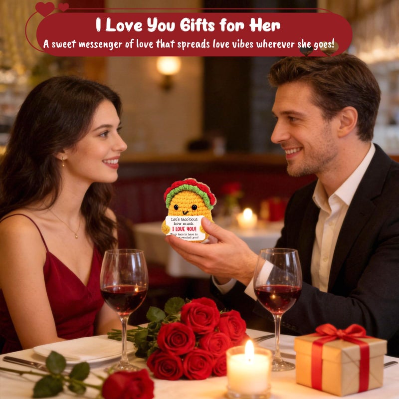 LuoHere Valentines Day Wife Gifts for Her Him Anniversary I Love You Gifts for Women Men Girlfriend Husband Boyfriend Birthday Gift, Funny Valentines Card Christmas Easter Couples Romatic Gift for Fiance - Image 5