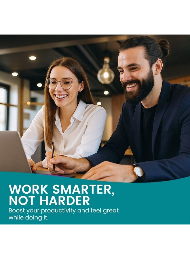 Rooted Active's Lion's Mane Mushroom Gummies, Blueberry Flavor - Mushroom Supplement Gummy for Adults & Children Supports Brain Health, Cognitive Function, Focus, Memory & Mood, 60 Gummies | Sugar Free - Image 4