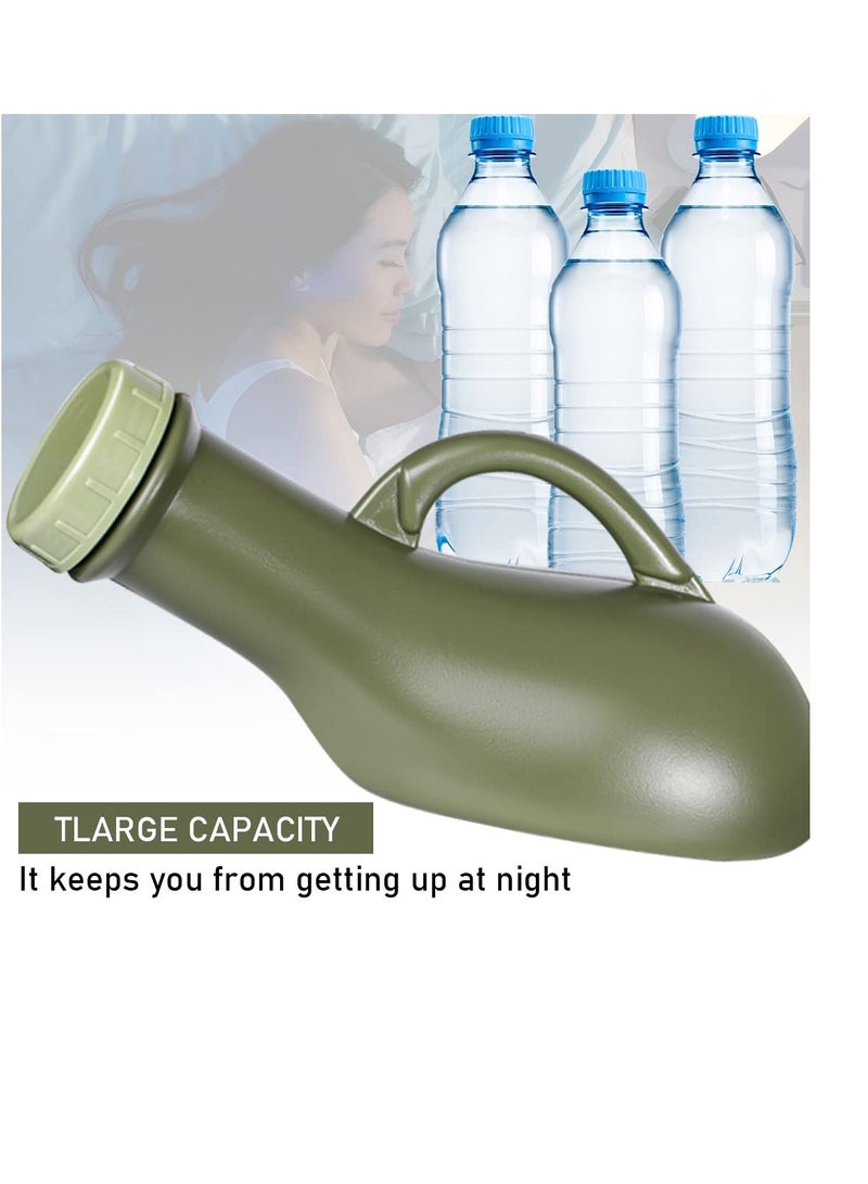 Urinal Unisex Incontinence Bottles Portable Pee Bottle Urine Bottle Large Pee Containers for Camping Car Travel Traffic Jam Queuing 1L - Image 4