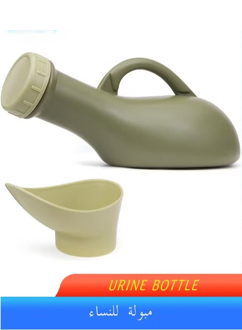 Urinal Unisex Incontinence Bottles Portable Pee Bottle Urine Bottle Large Pee Containers for Camping Car Travel Traffic Jam Queuing 1L - Image 1