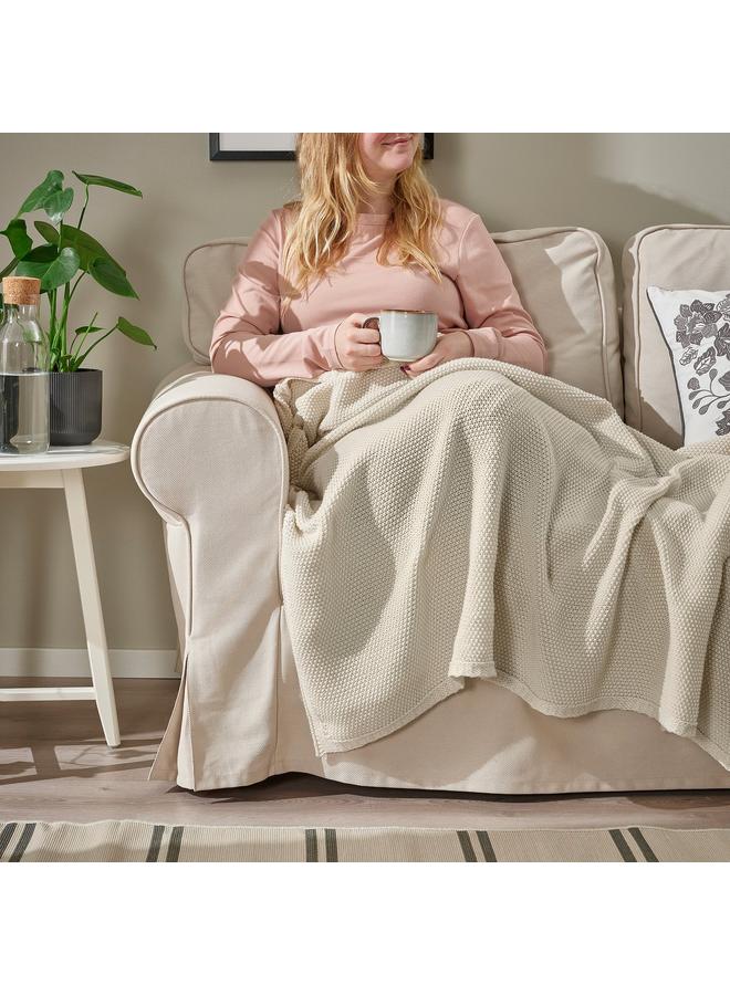 erorex Throw, off-white, 130x170 cm - Image 4