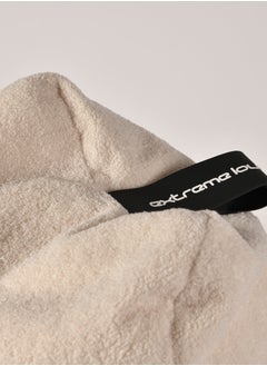 Extreme Lounging Extreme Lounging® - Original Mighty Teddy Bean Bag - Made in UK - Premium Quality Double Stitched Bean Bag - Cosy, Warm & Comfortable - Soft & Lightweight - Color Ivory  - Image 2